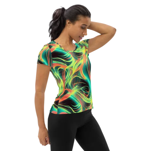 Vital Strands on a Women's Athletic T-Shirt