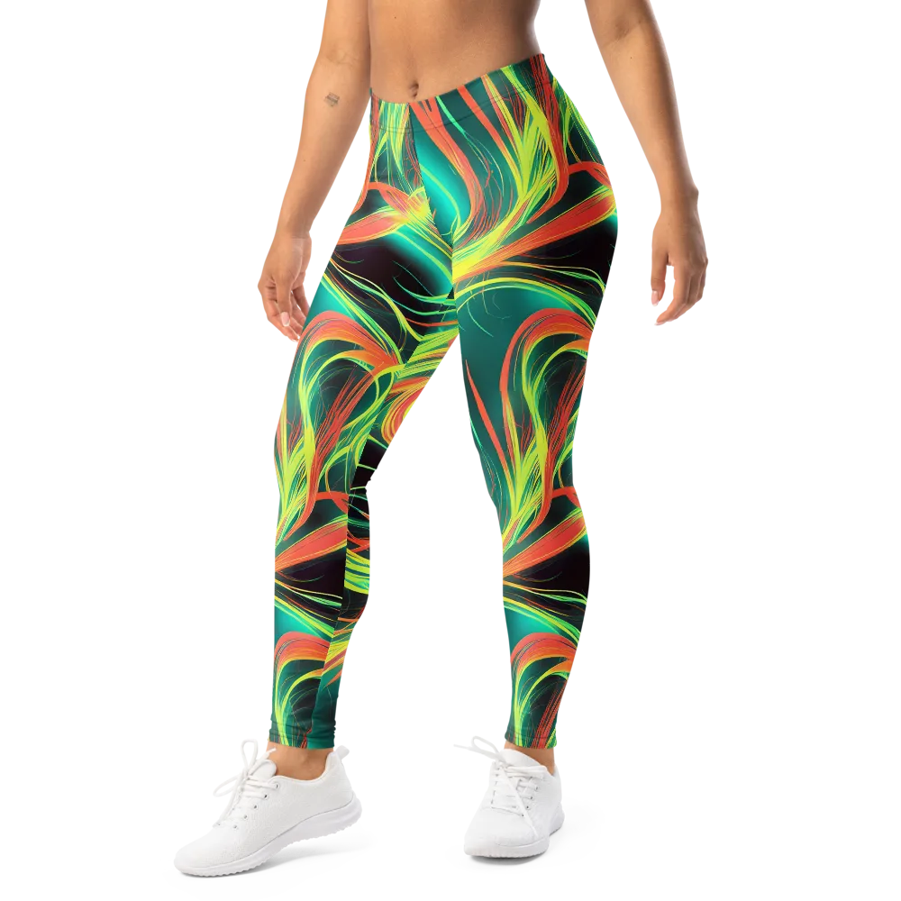Vital Strands on Leggings — Left Front