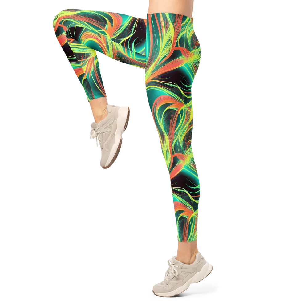 Vital Strands on Leggings — Left