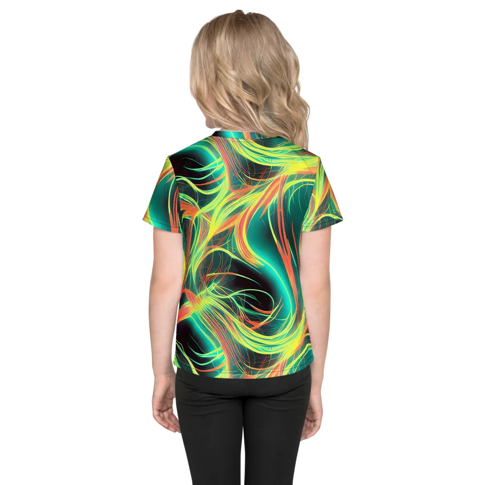 Vital Strands on Kids Crew Neck T-Shirt — Back