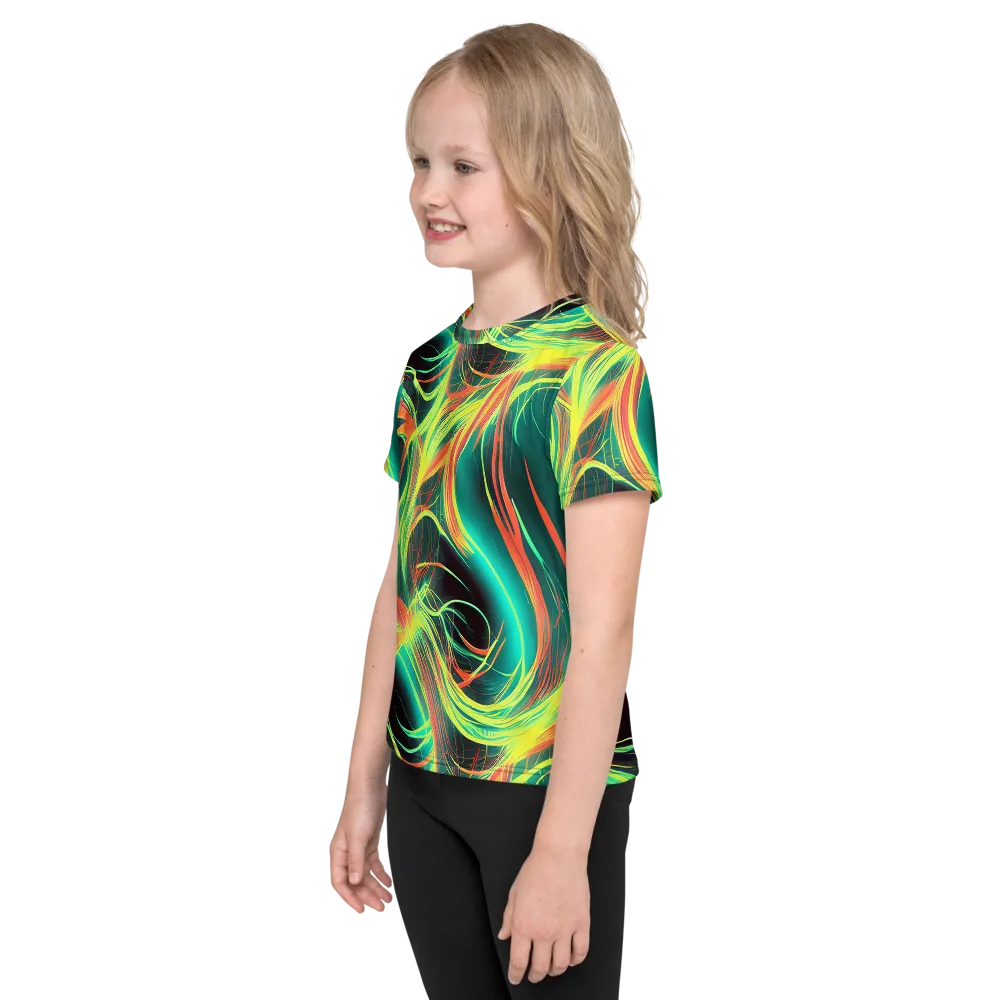 Vital Strands on Kids Crew Neck T-Shirt — Left
