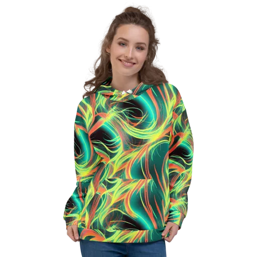 Vital Strands on a Hoodie