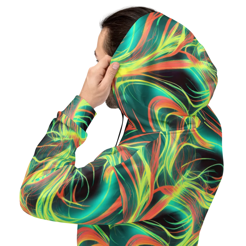 Vital Strands on Hoodie — Back