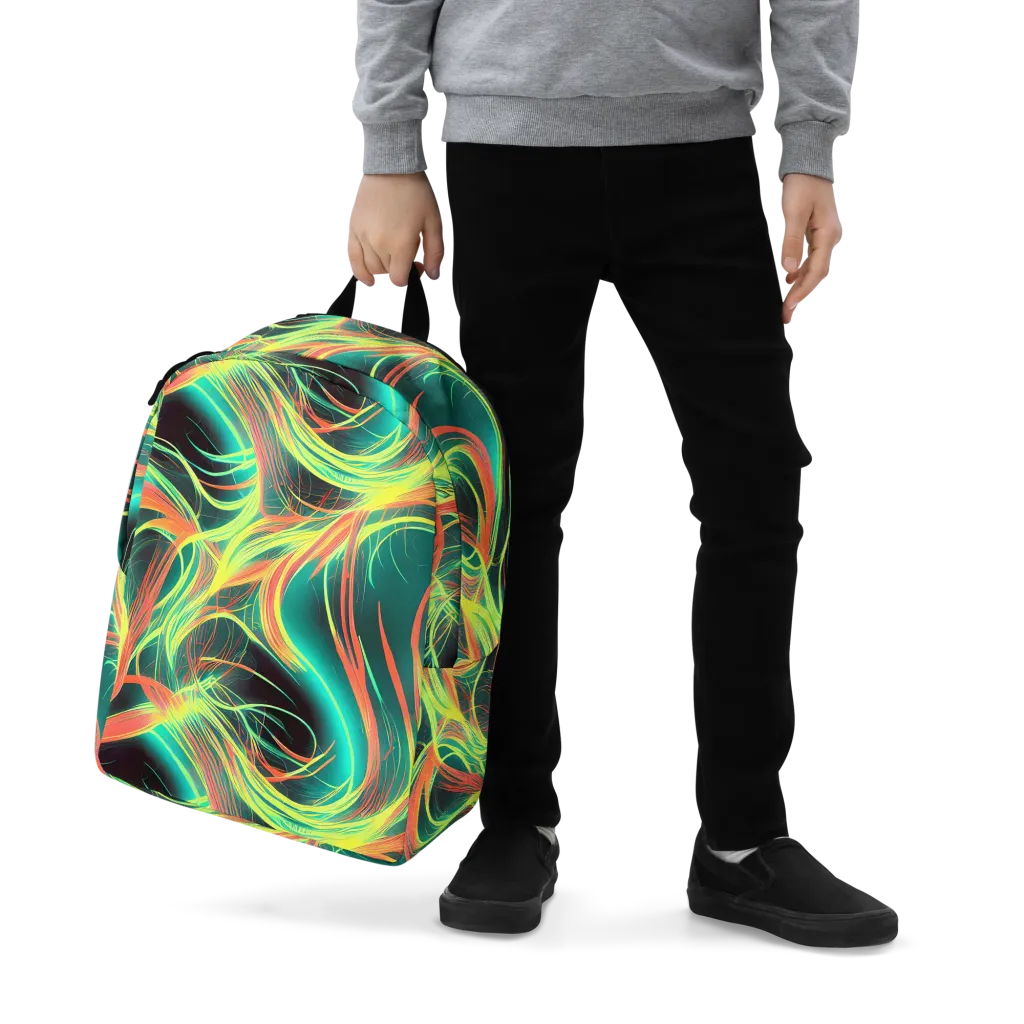 Vital Strands on Minimalist Backpack — Zoomed-in