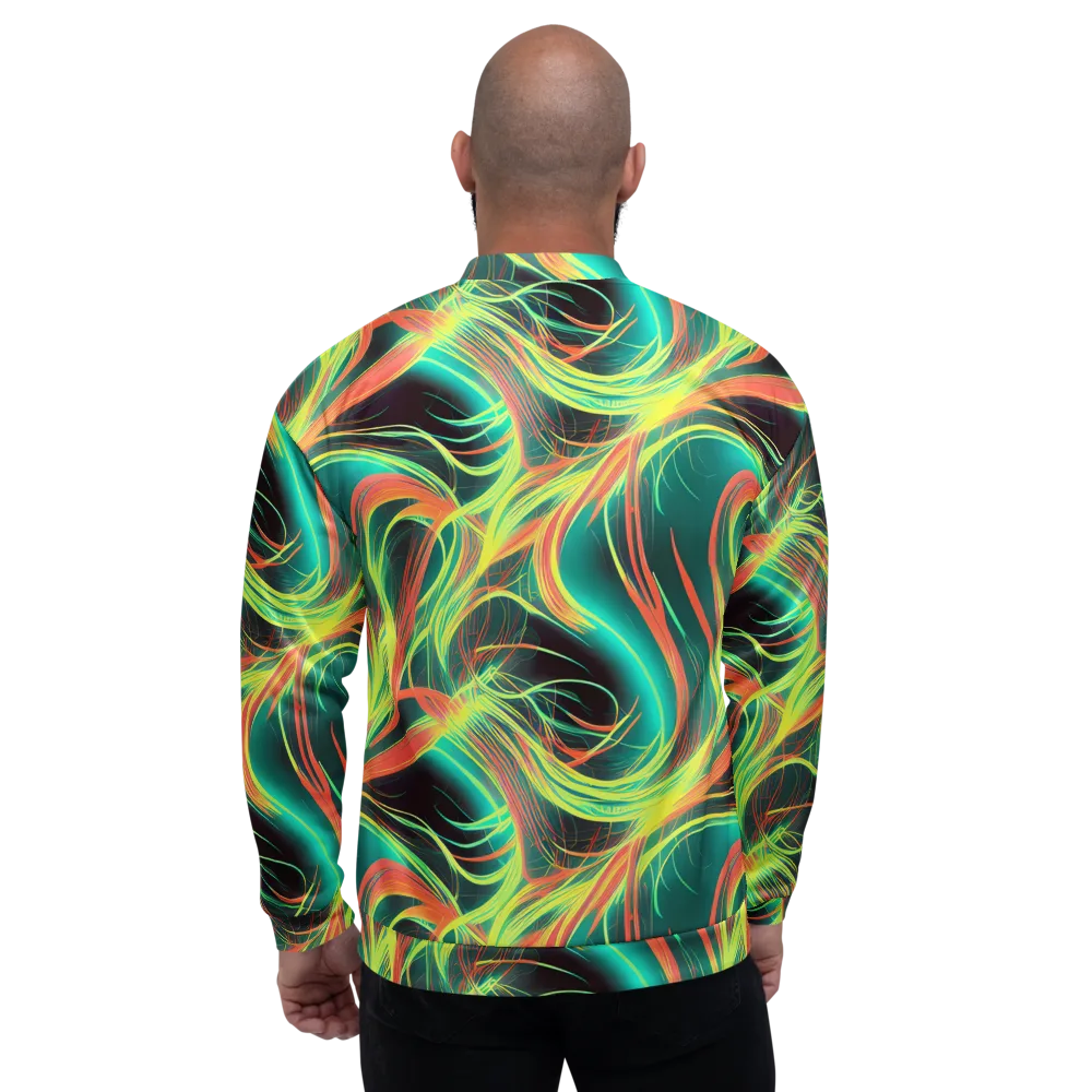 Vital Strands on Bomber Jacket — Back