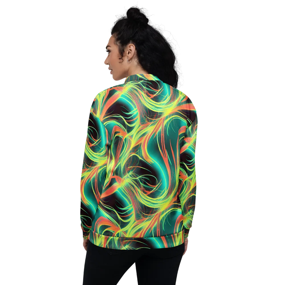 Vital Strands on Bomber Jacket — Back