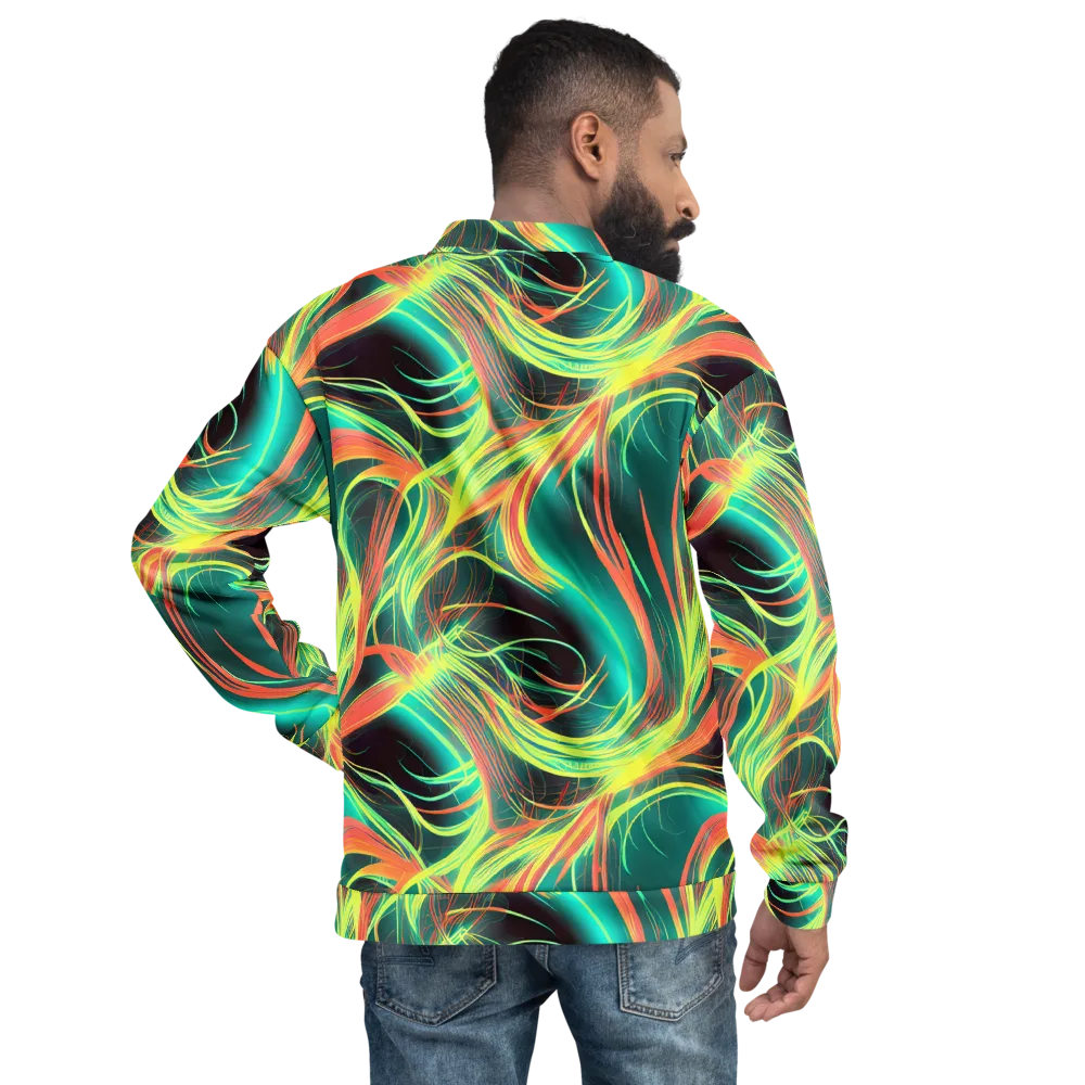 Vital Strands on Bomber Jacket — Back