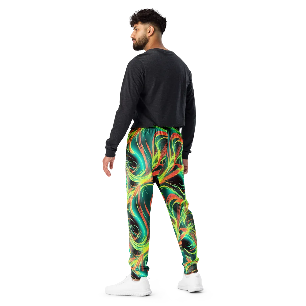 Vital Strands on Men's Joggers — Back