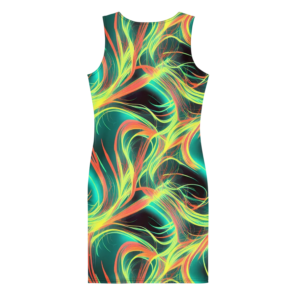 Vital Strands on Bodycon Dress — Back