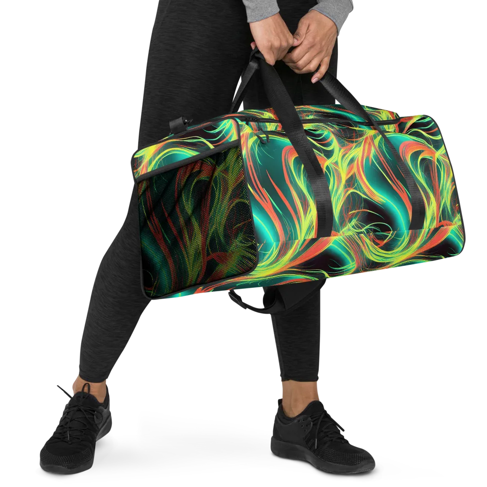Vital Strands on Duffle Bag — Right Front