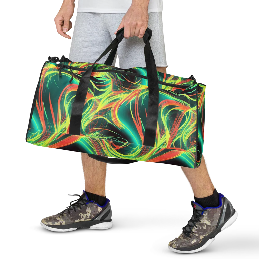 Vital Strands on Duffle Bag — Front