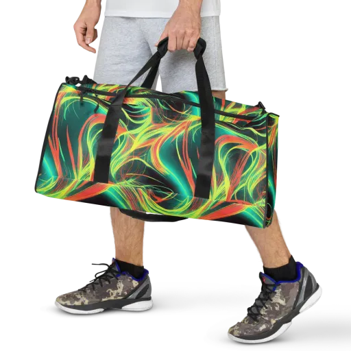 Vital Strands on a Duffle Bag