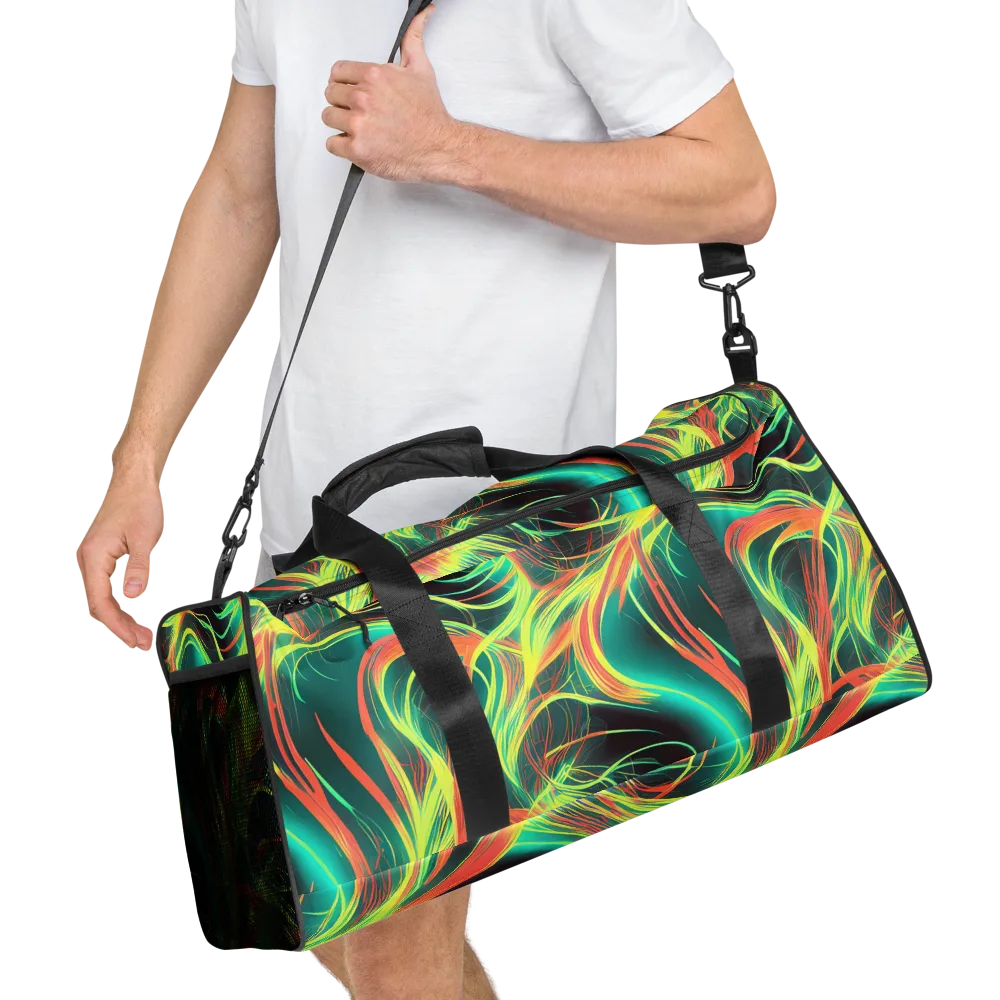 Vital Strands on Duffle Bag — Right Front