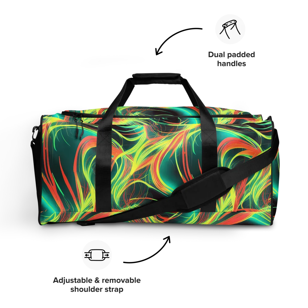 Vital Strands on Duffle Bag — Front