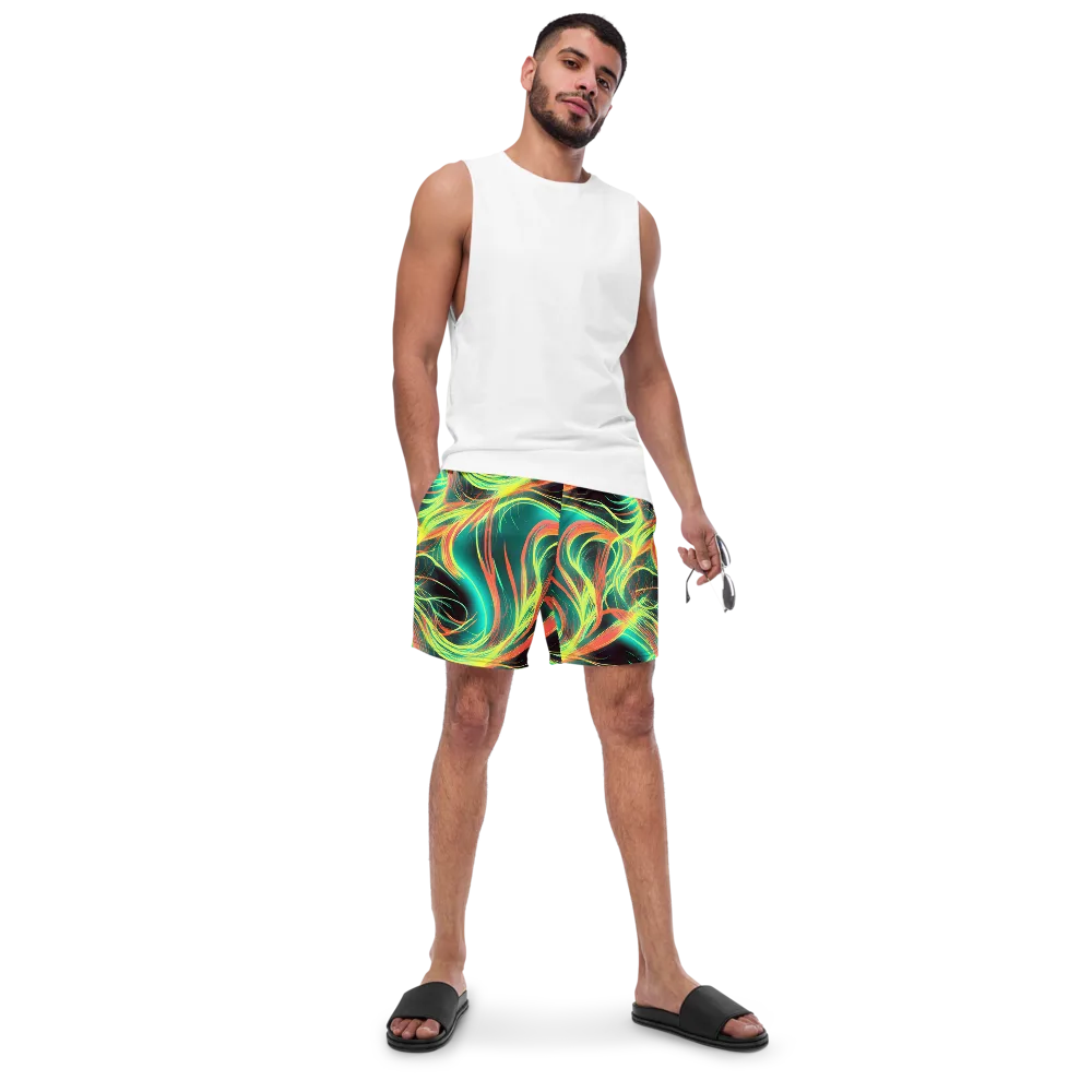 Vital Strands on Swim Trunks — Front
