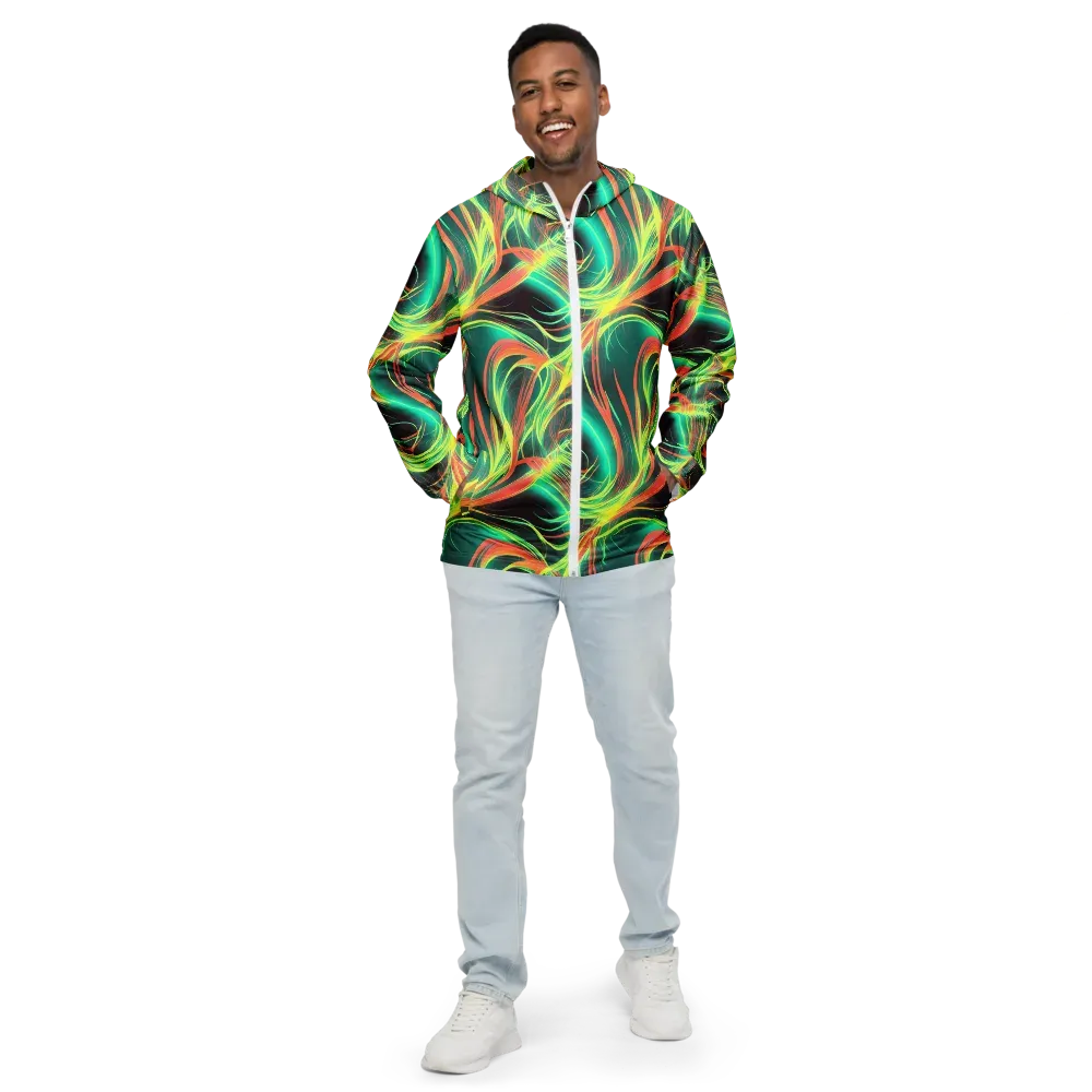 Vital Strands on Men's Windbreaker — Front
