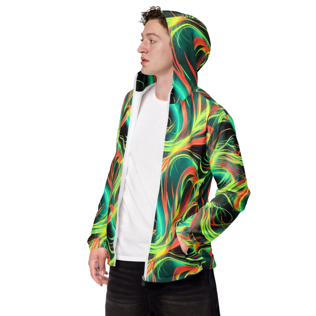 Vital Strands on Men's Windbreaker — Left Front