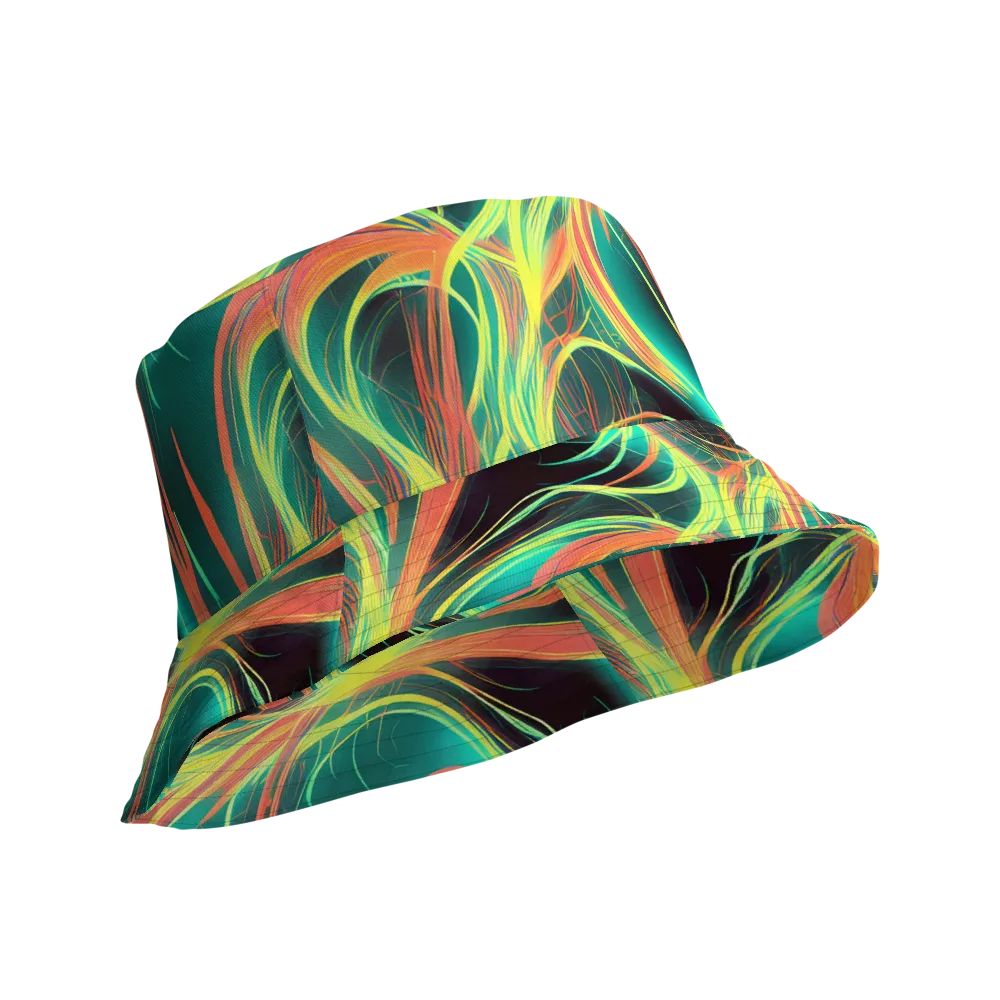 Vital Strands on Reversible Bucket Hat — Product details Outside