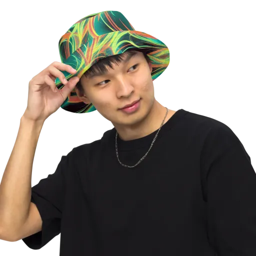 Vital Strands on a Reversible Bucket Hat