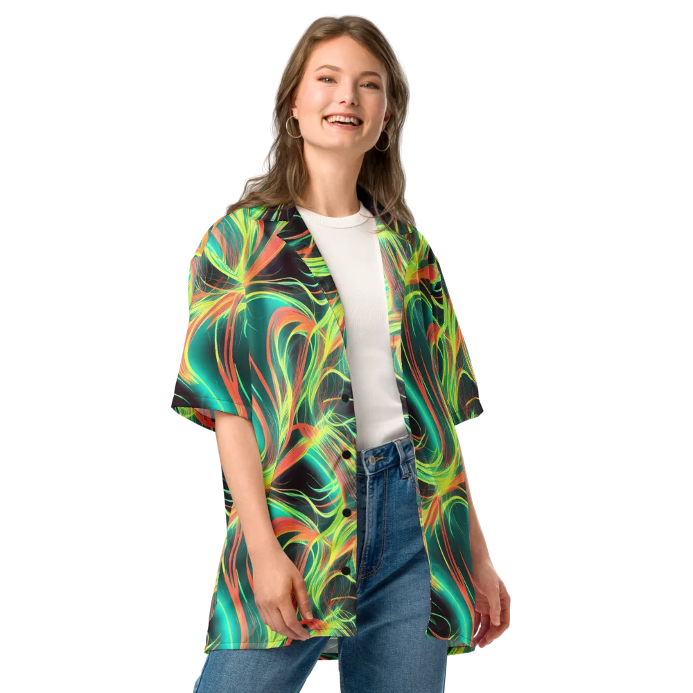 Vital Strands on Button Shirt — Front