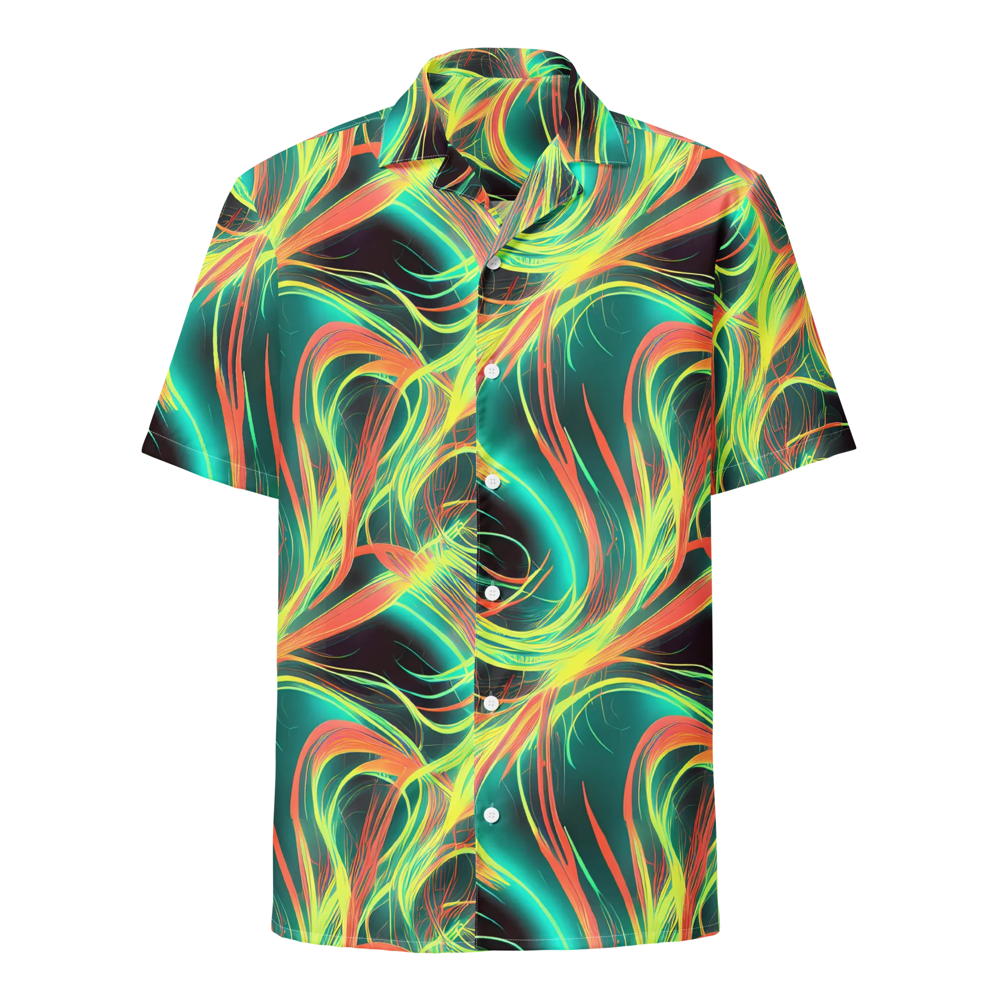 Vital Strands on Button Shirt — Front