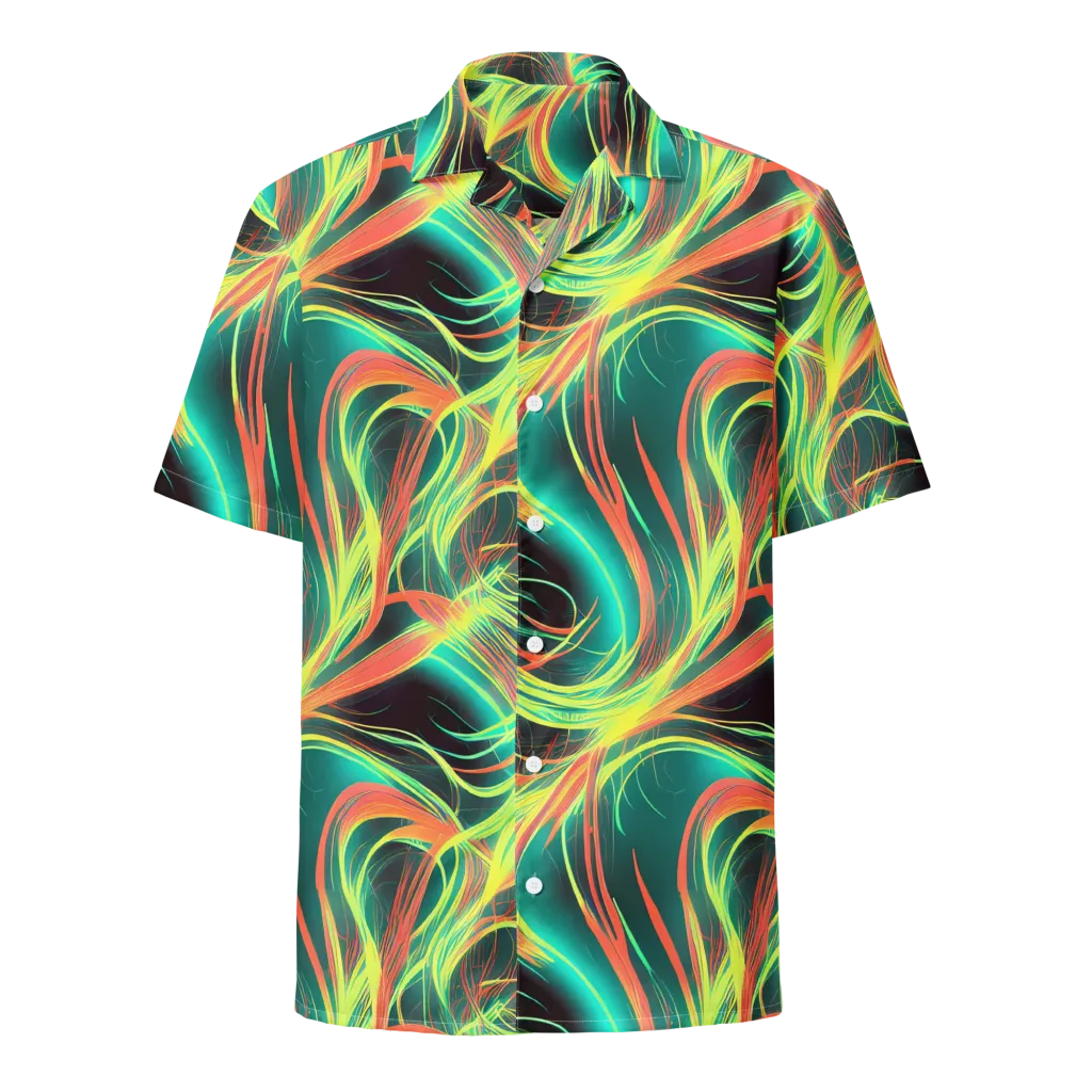 Vital Strands on Button Shirt — Front