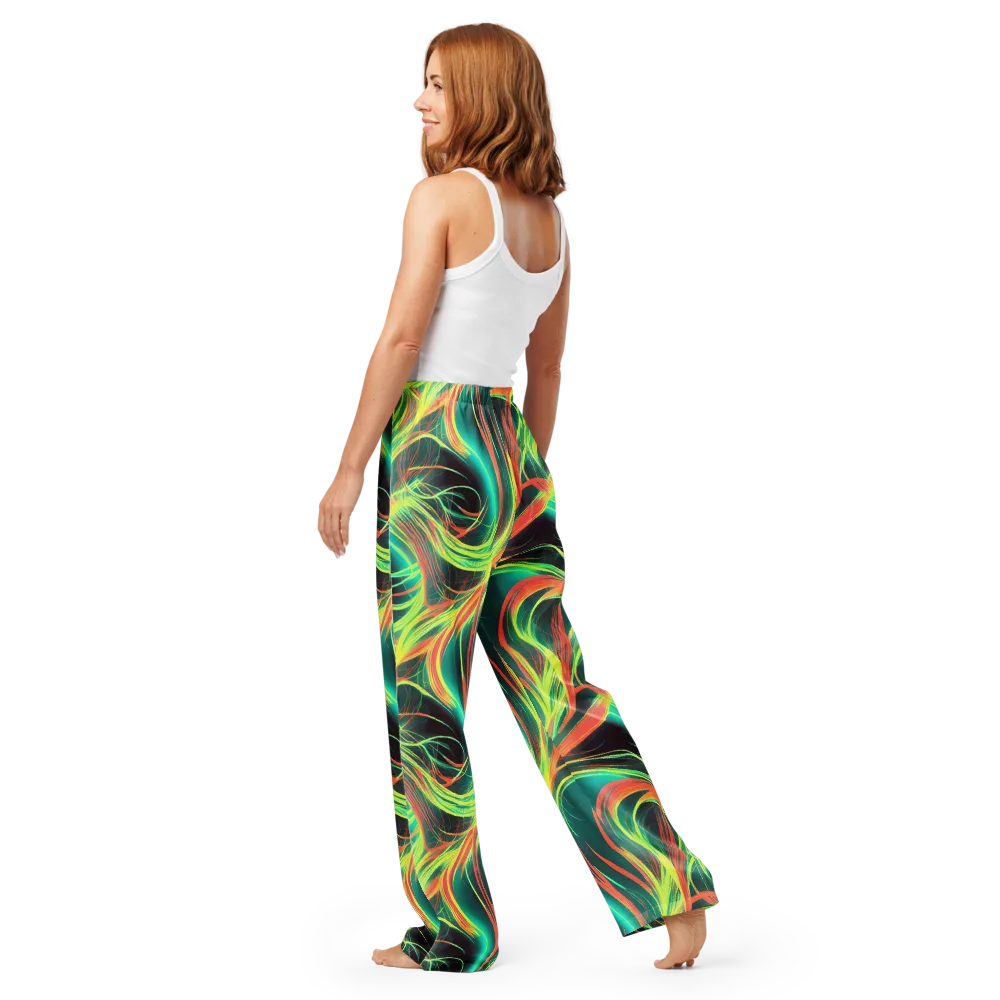 Vital Strands on Women's Pajama Pants — Back
