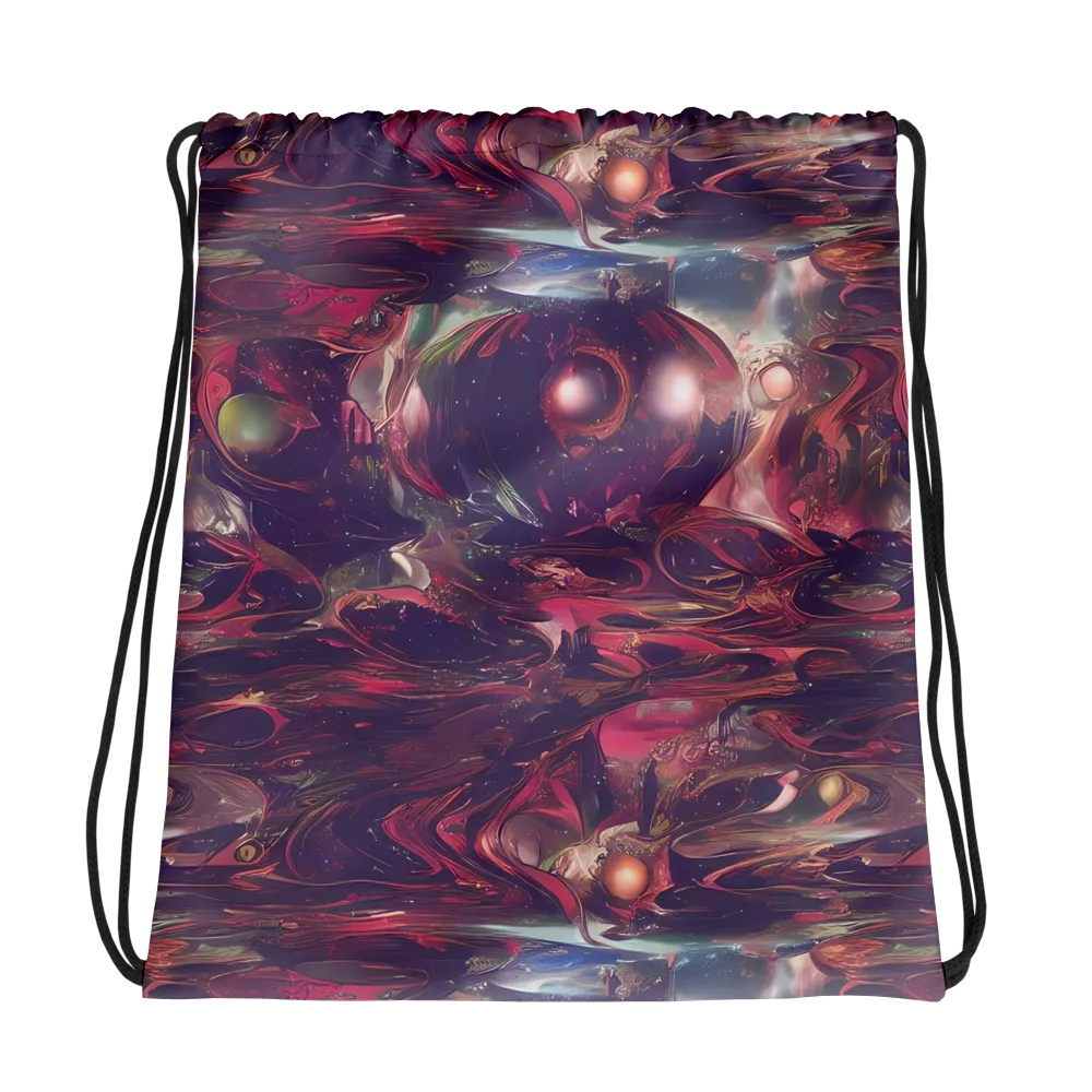 Vortex Strands on Drawstring Bag — Photo
