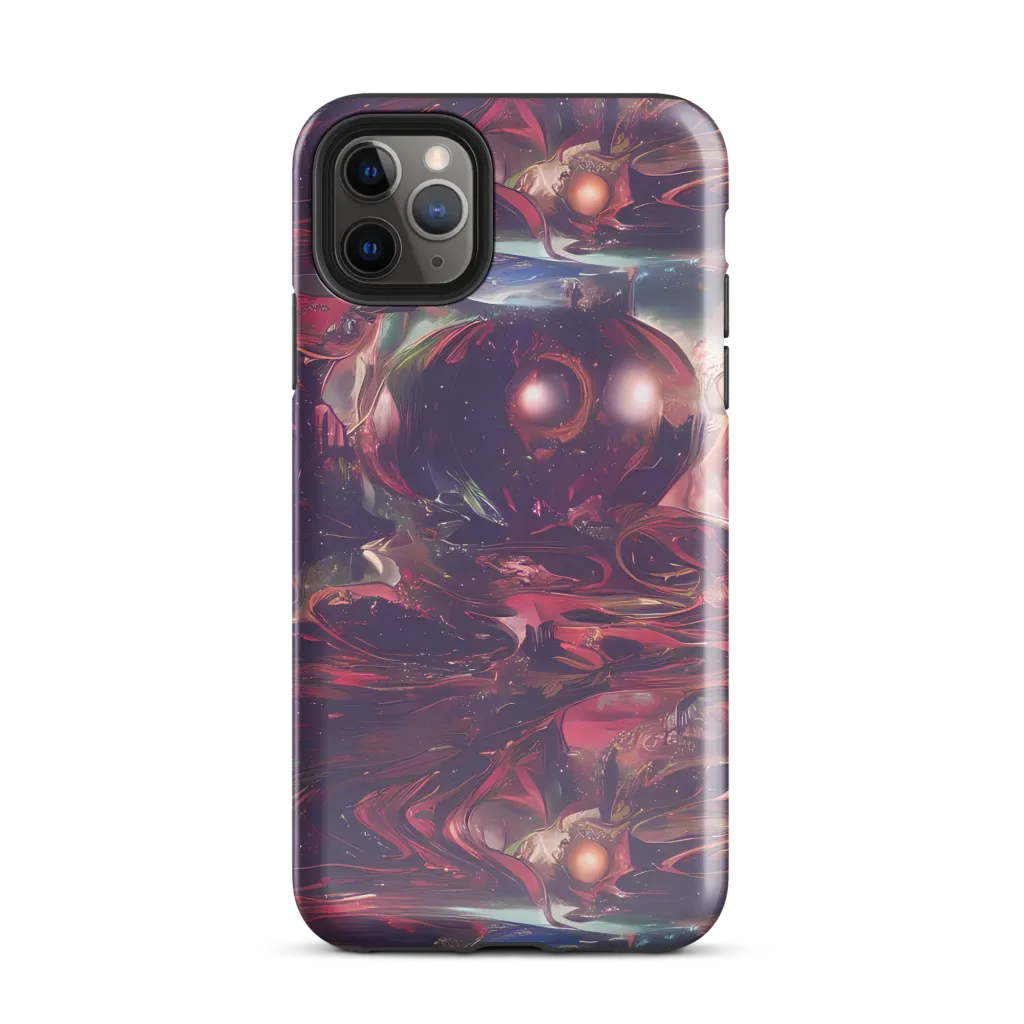Vortex Strands on Tough Case for iPhone® — Front