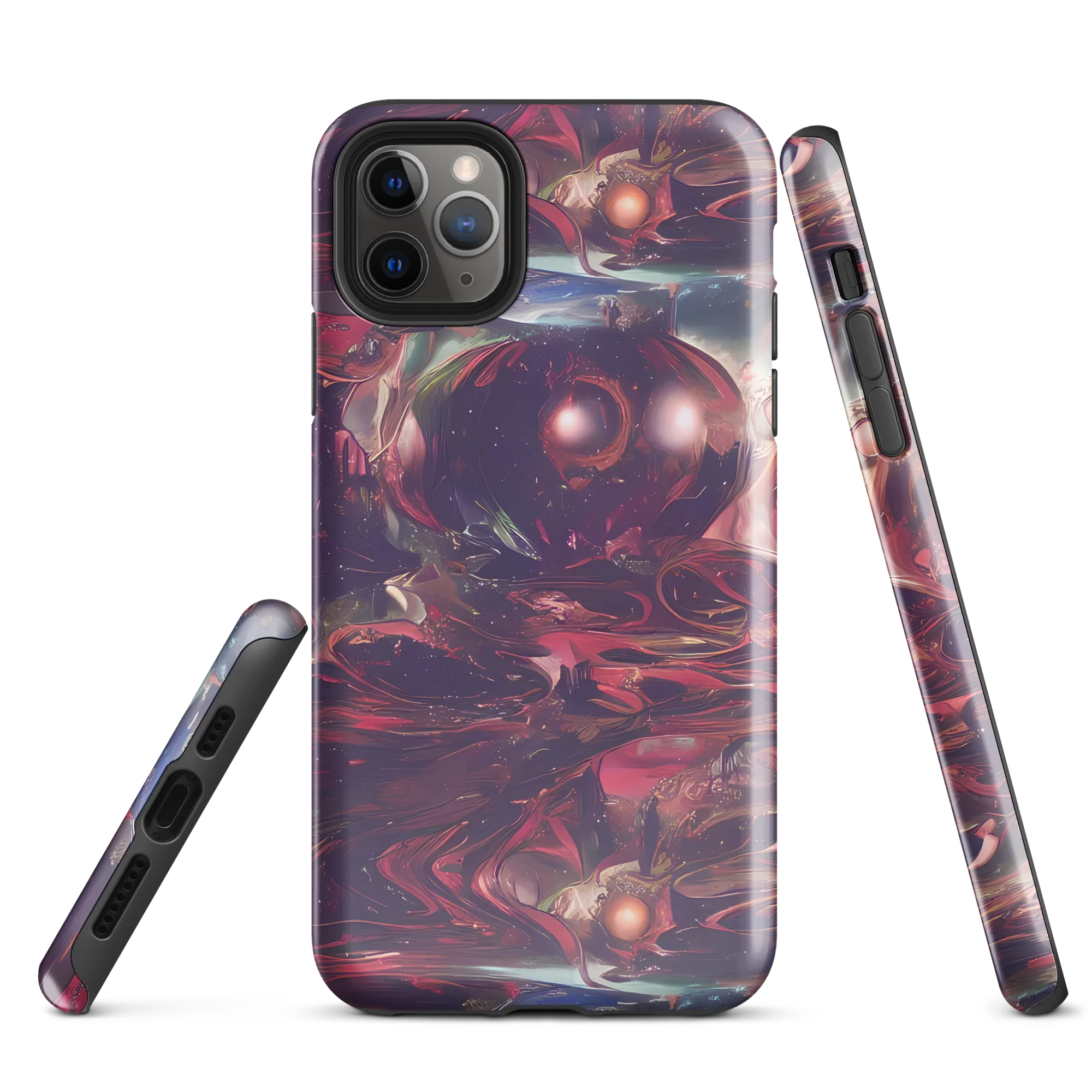 Vortex Strands on Tough Case for iPhone® — Front