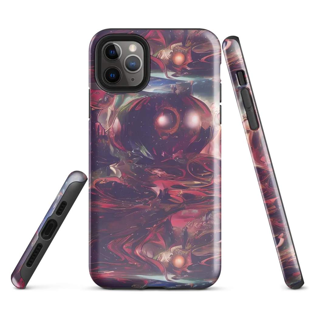 Vortex Strands on Tough Case for iPhone® — Front