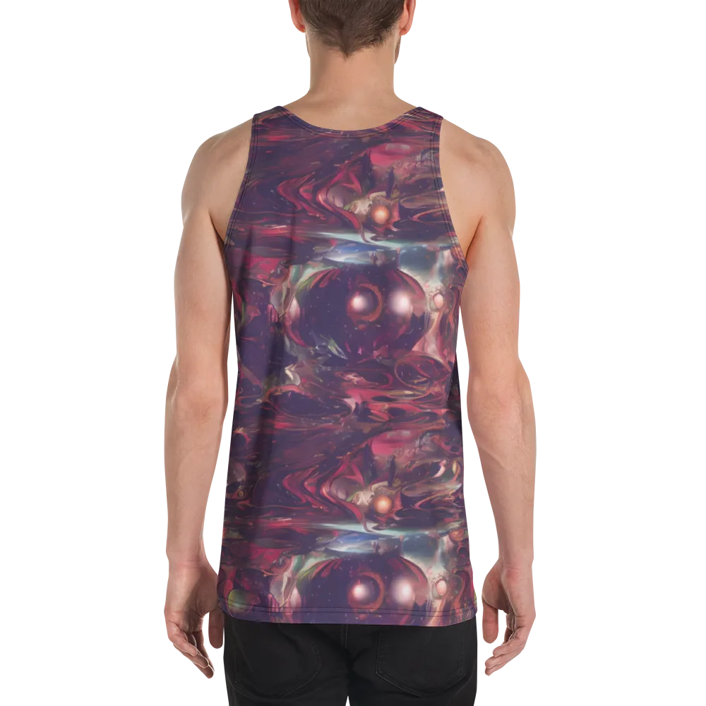 Vortex Strands on Men's Tank Top — Back