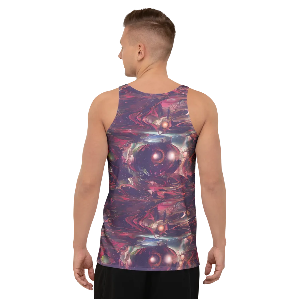 Vortex Strands on Men's Tank Top — Back