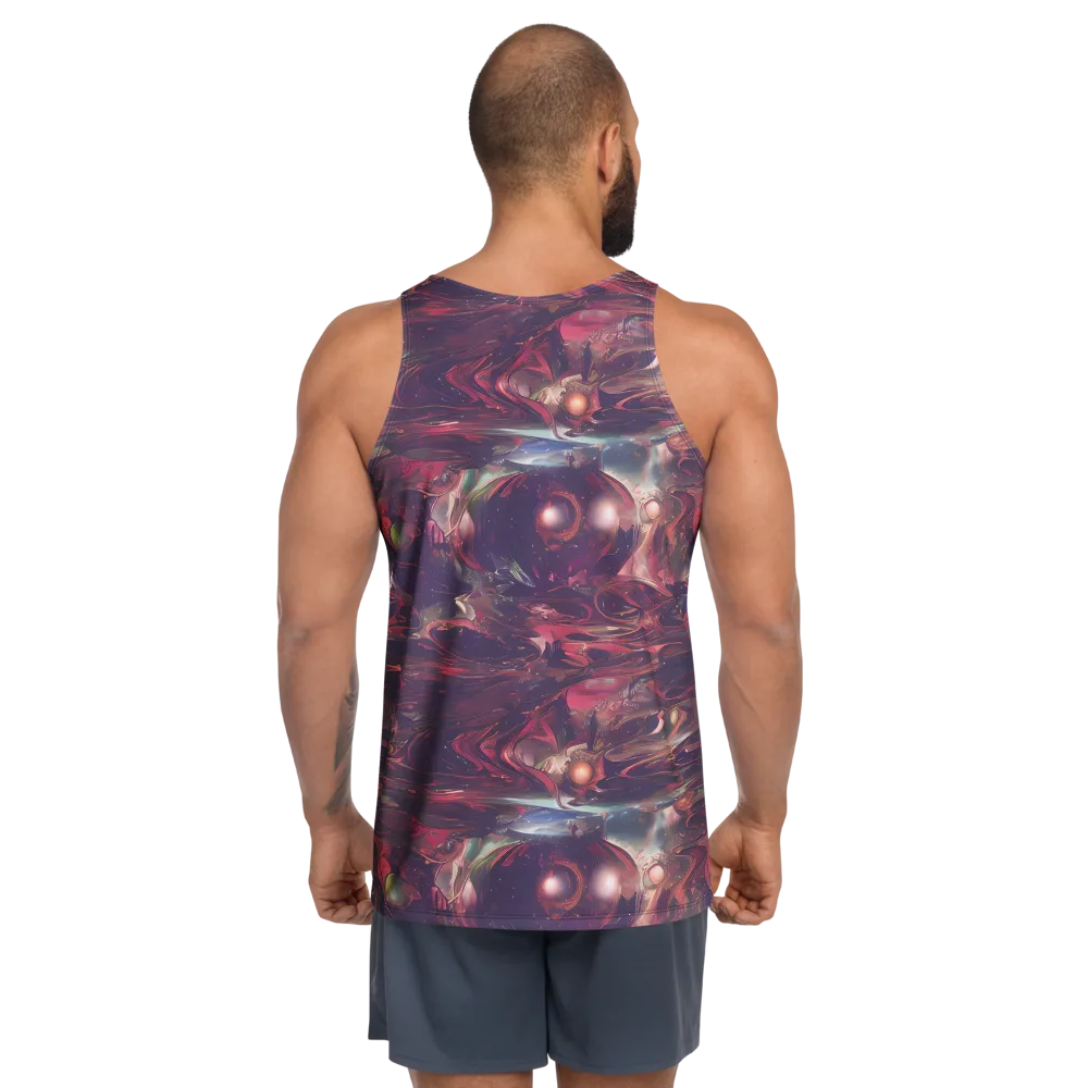 Vortex Strands on Men's Tank Top — Back