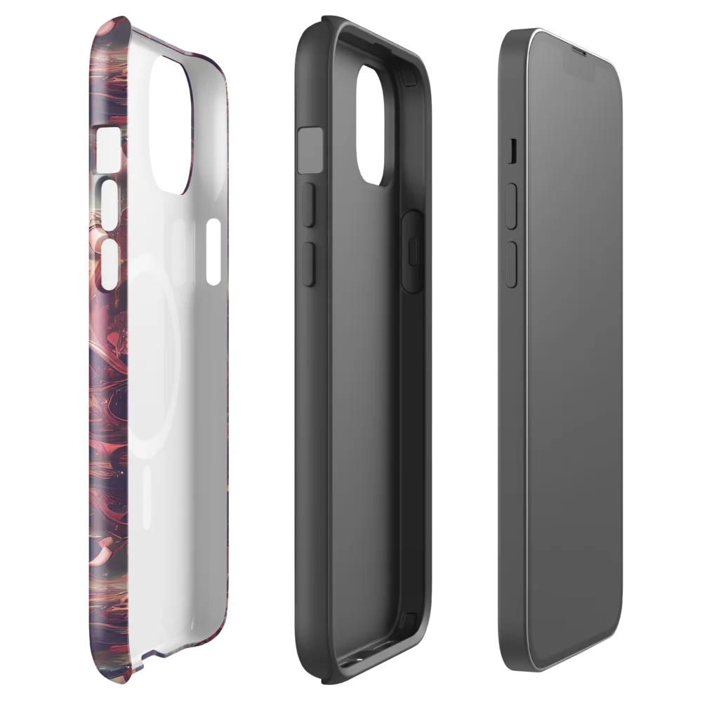Vortex Strands on MagSafe Tough Case for iPhone® — Front