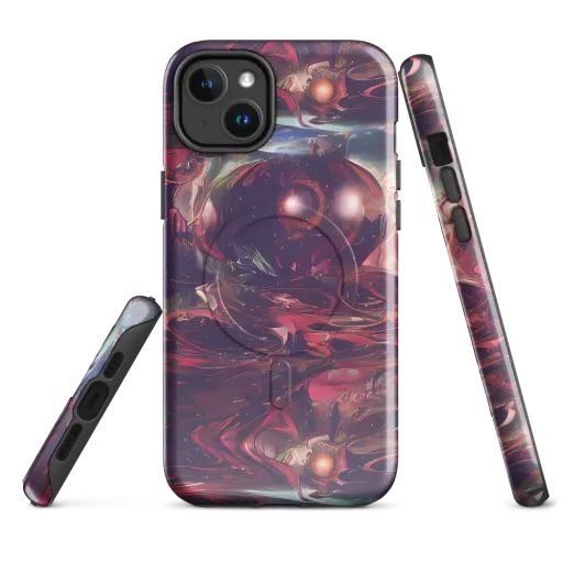 Vortex Strands on a MagSafe Tough Case for iPhone®