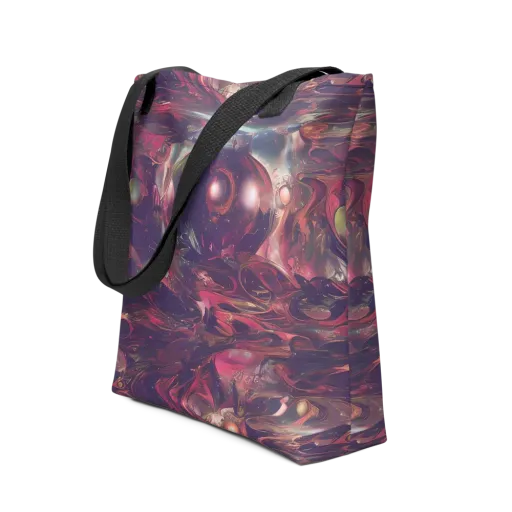 Vortex Strands on a Tote Bag