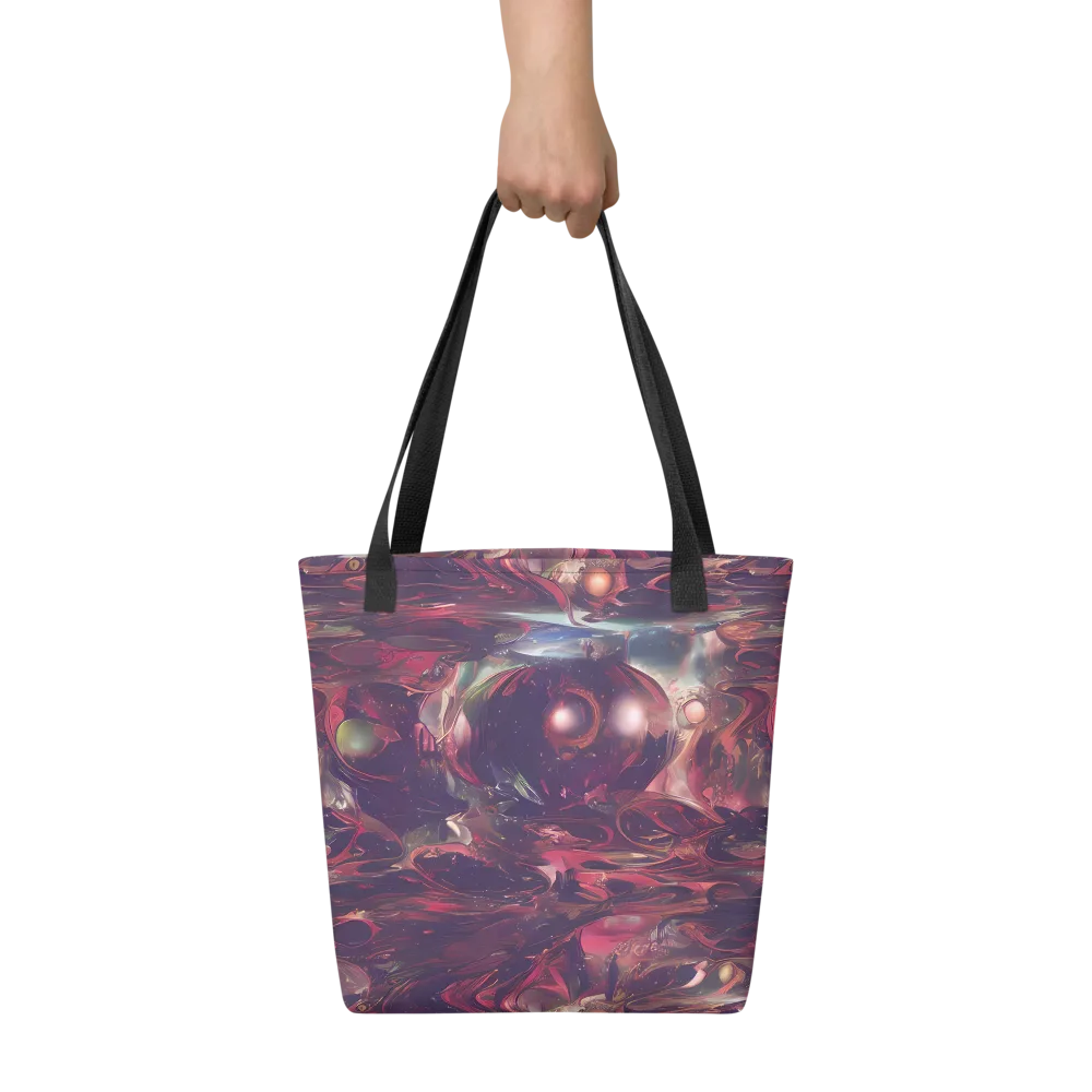 Vortex Strands on Tote Bag — Front