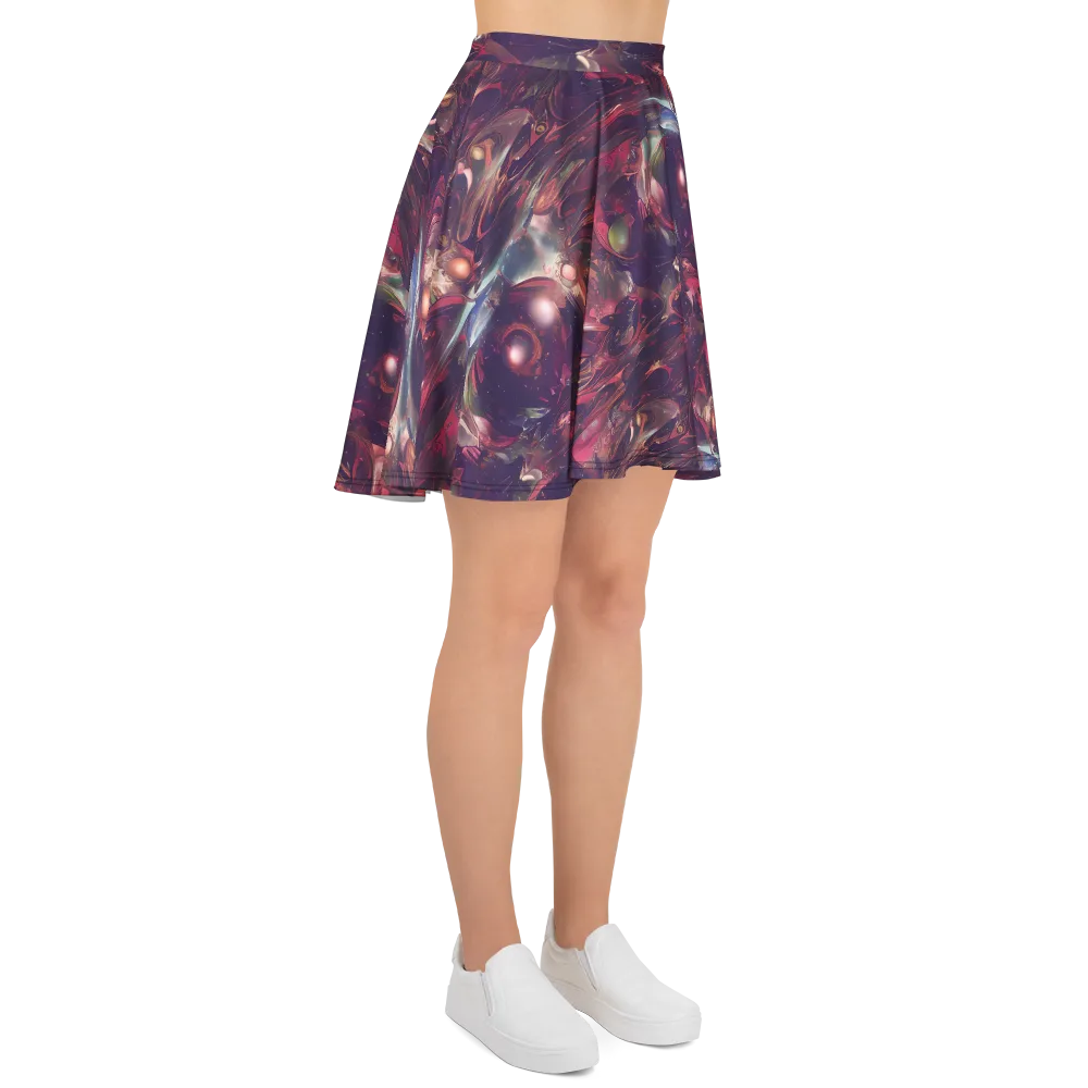 Vortex Strands on Skater Skirt — Right