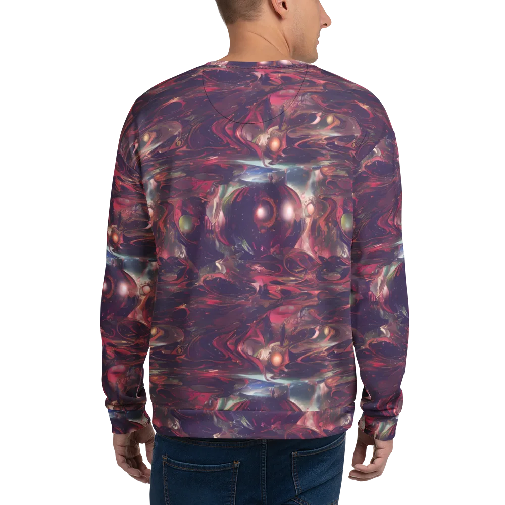 Vortex Strands on Sweatshirt — Back