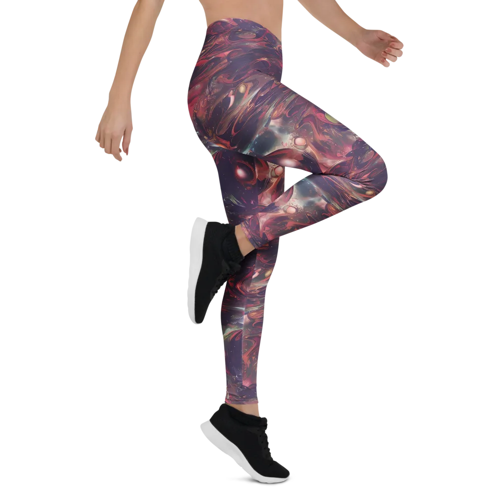Vortex Strands on Leggings — Right