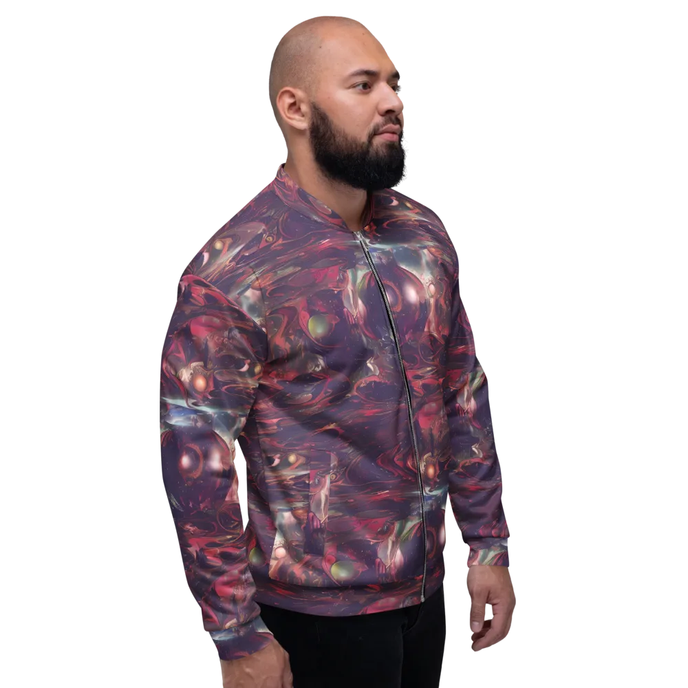 Vortex Strands on Bomber Jacket — Right
