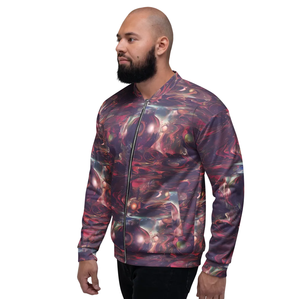 Vortex Strands on Bomber Jacket — Left