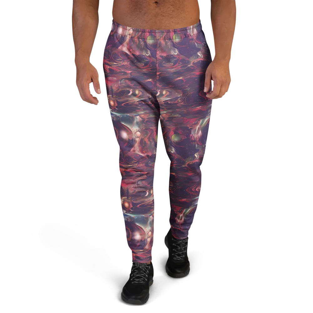 Vortex Strands on Men's Joggers — Front