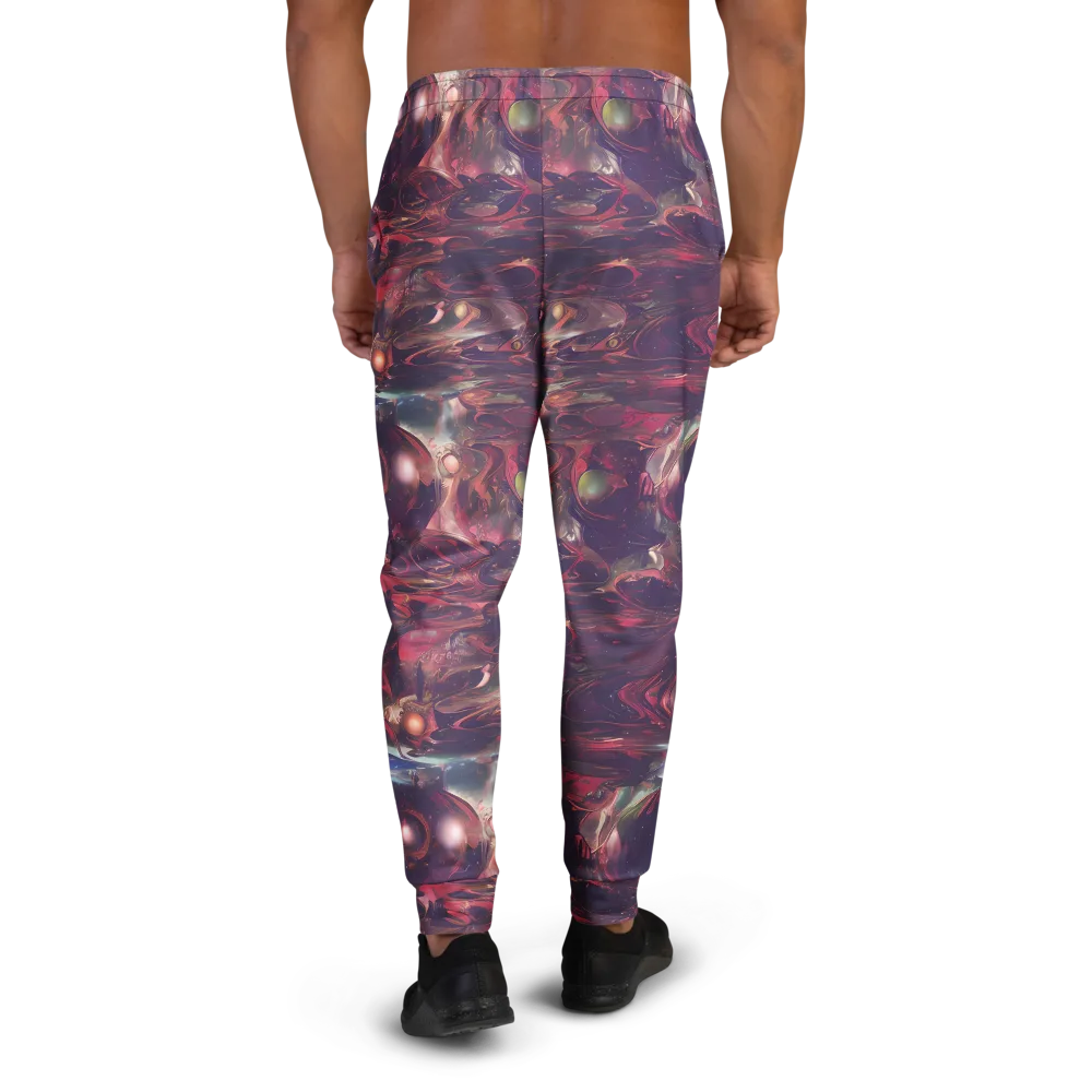 Vortex Strands on Men's Joggers — Back