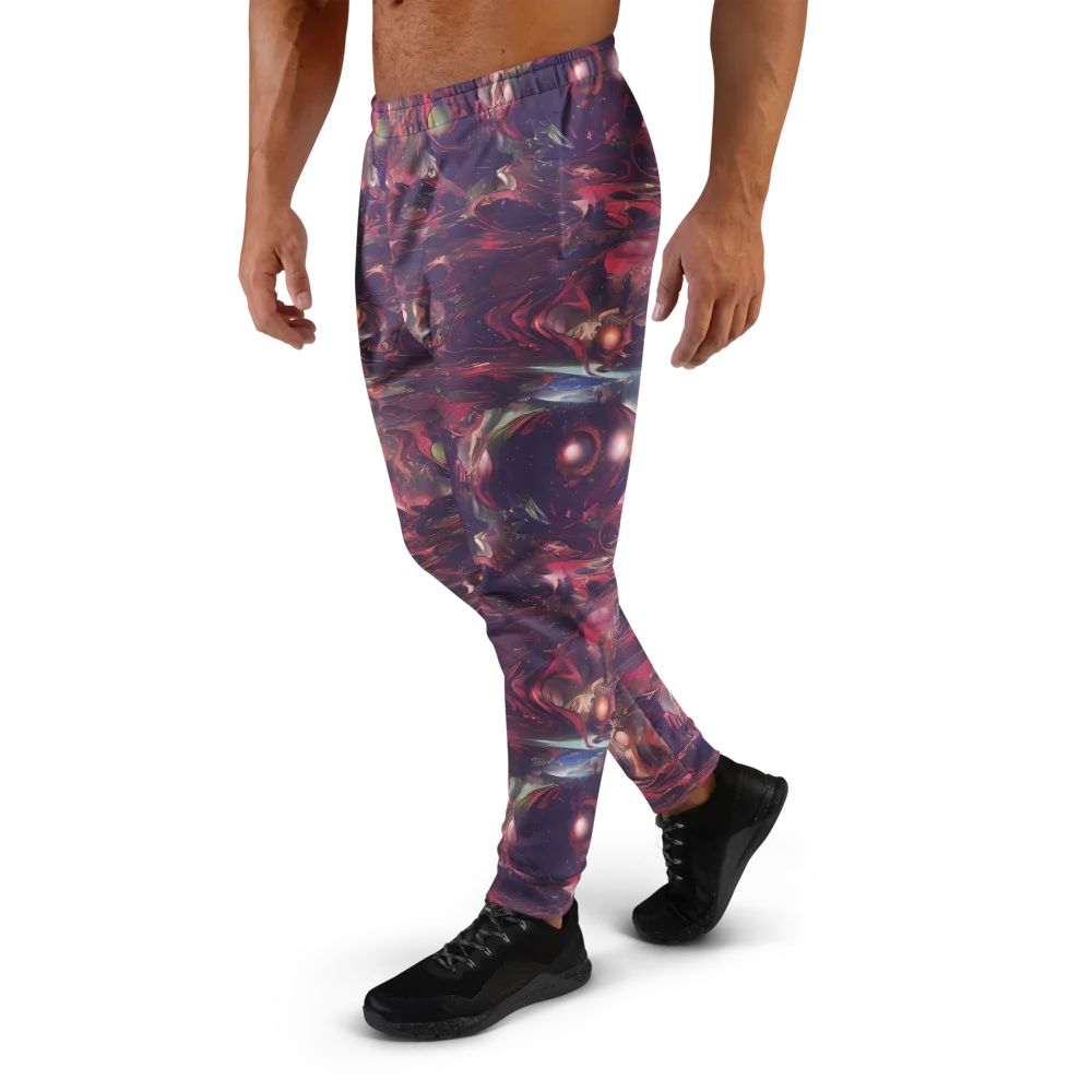 Vortex Strands on Men's Joggers — Left