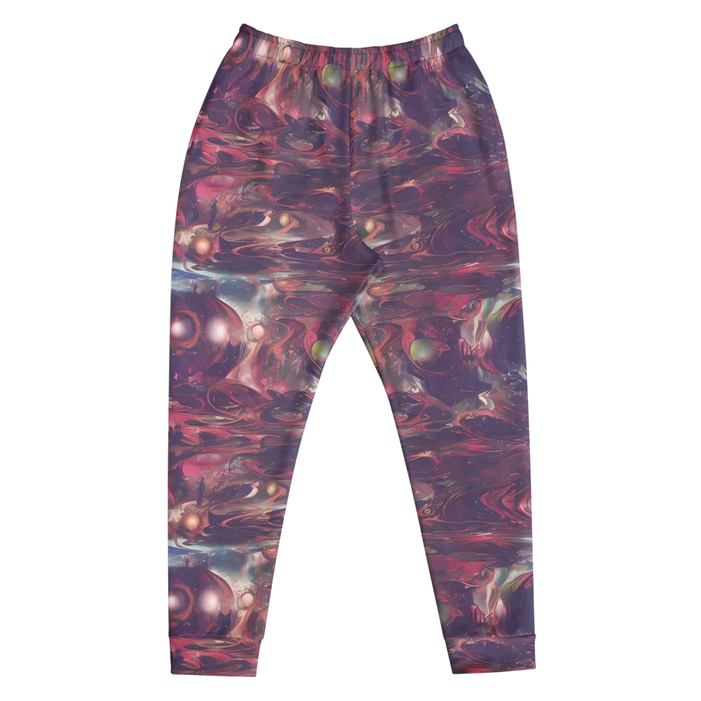 Vortex Strands on Men's Joggers — Front