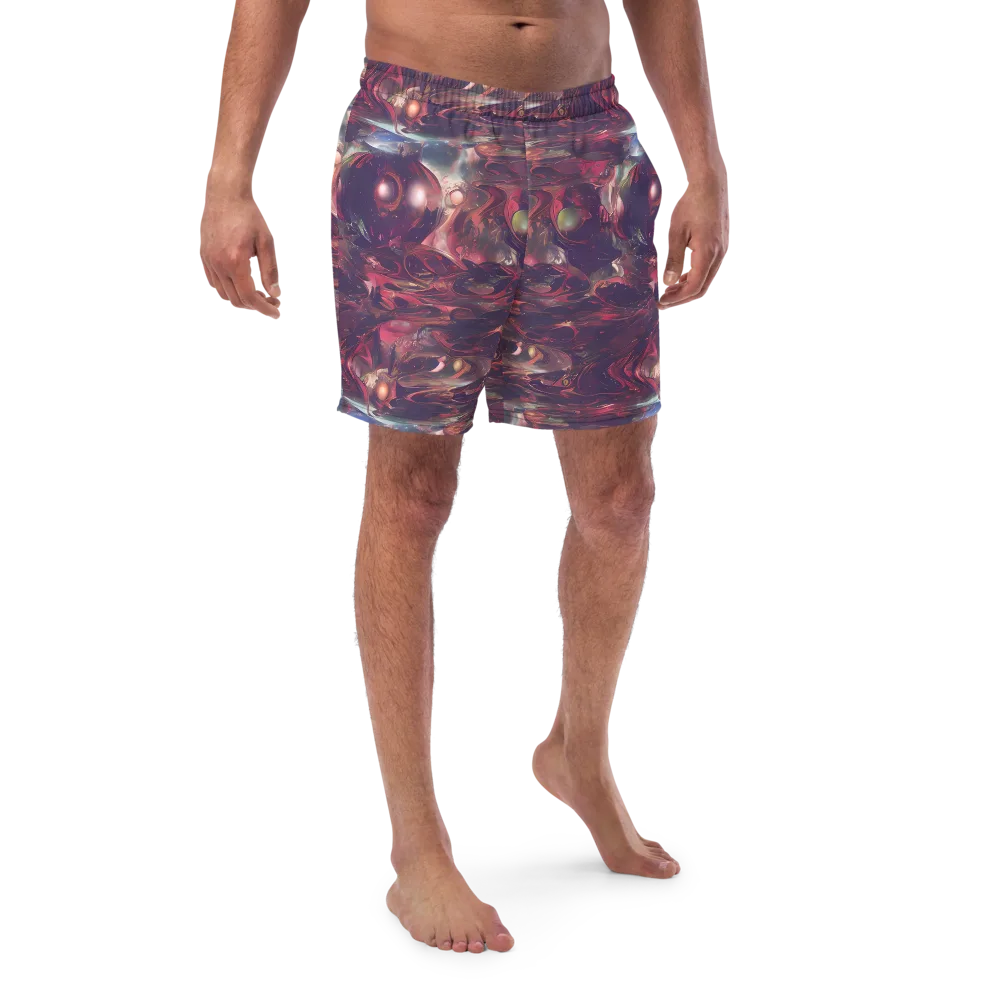 Vortex Strands on Swim Trunks — Front