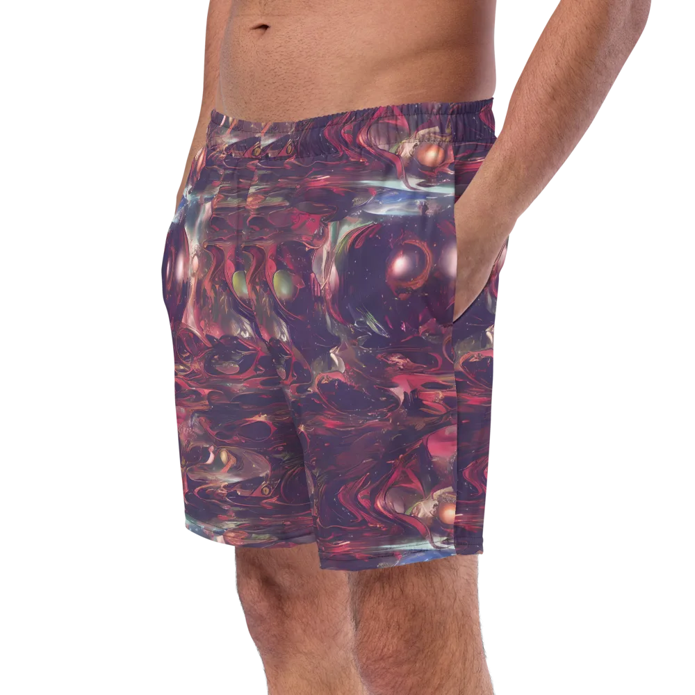 Vortex Strands on Swim Trunks — Left Front