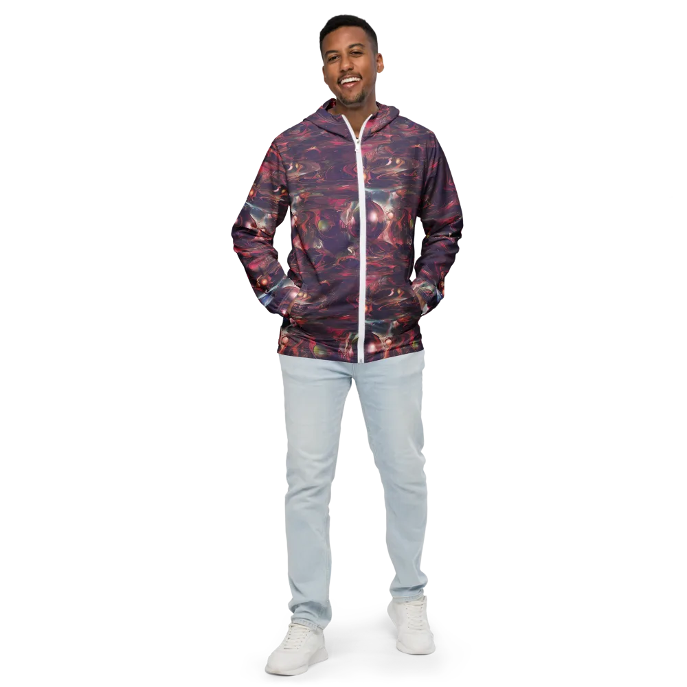 Vortex Strands on Men's Windbreaker — Front